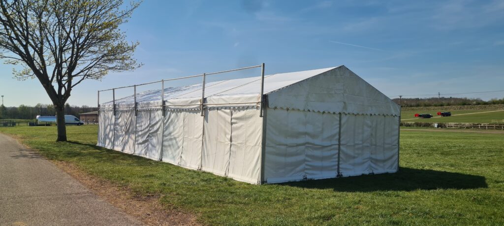 Retail Marquee Hire at Newbury Events – Supporting Warwickshire Clothing and Country Lifestyle Store