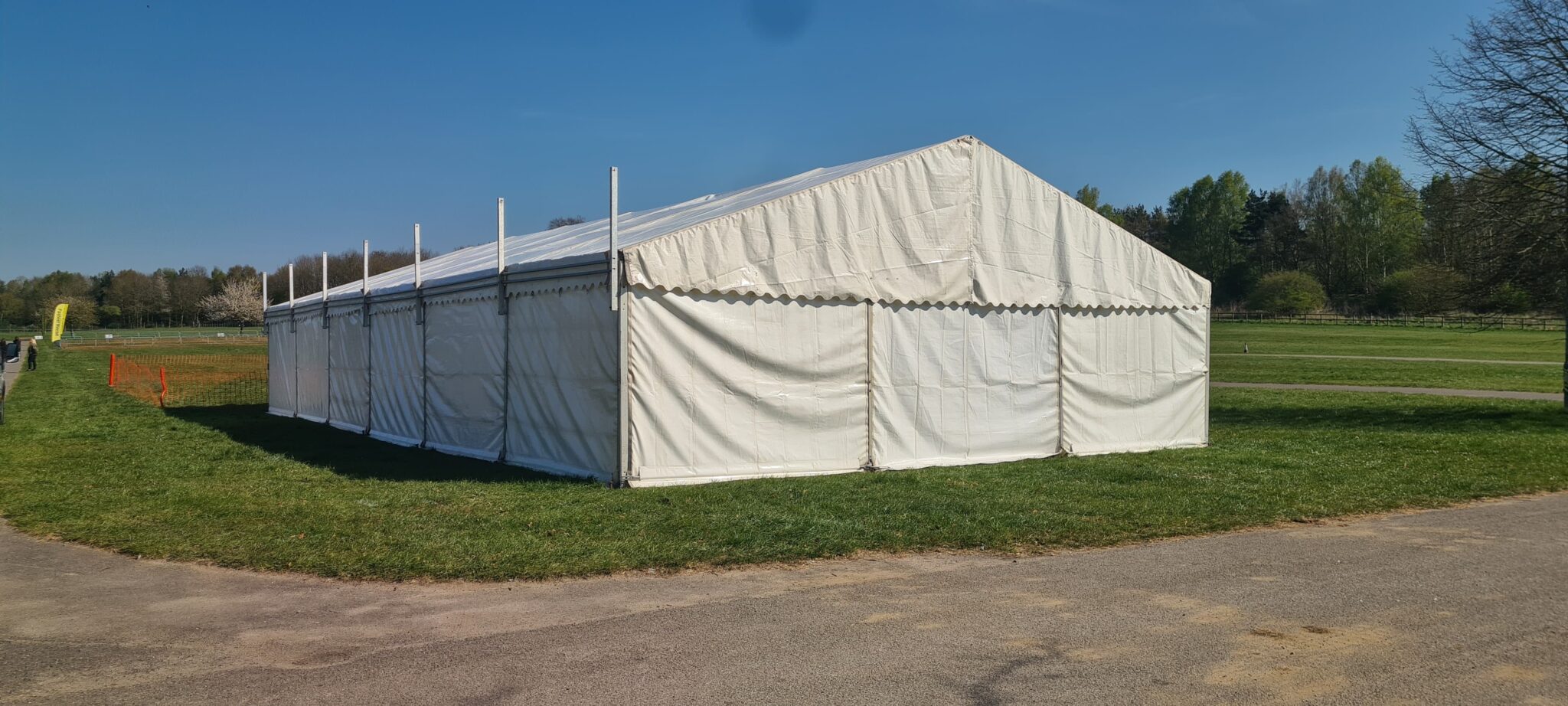 Retail Marquee Hire at Newbury Events – Supporting Warwickshire Clothing and Country Lifestyle Store