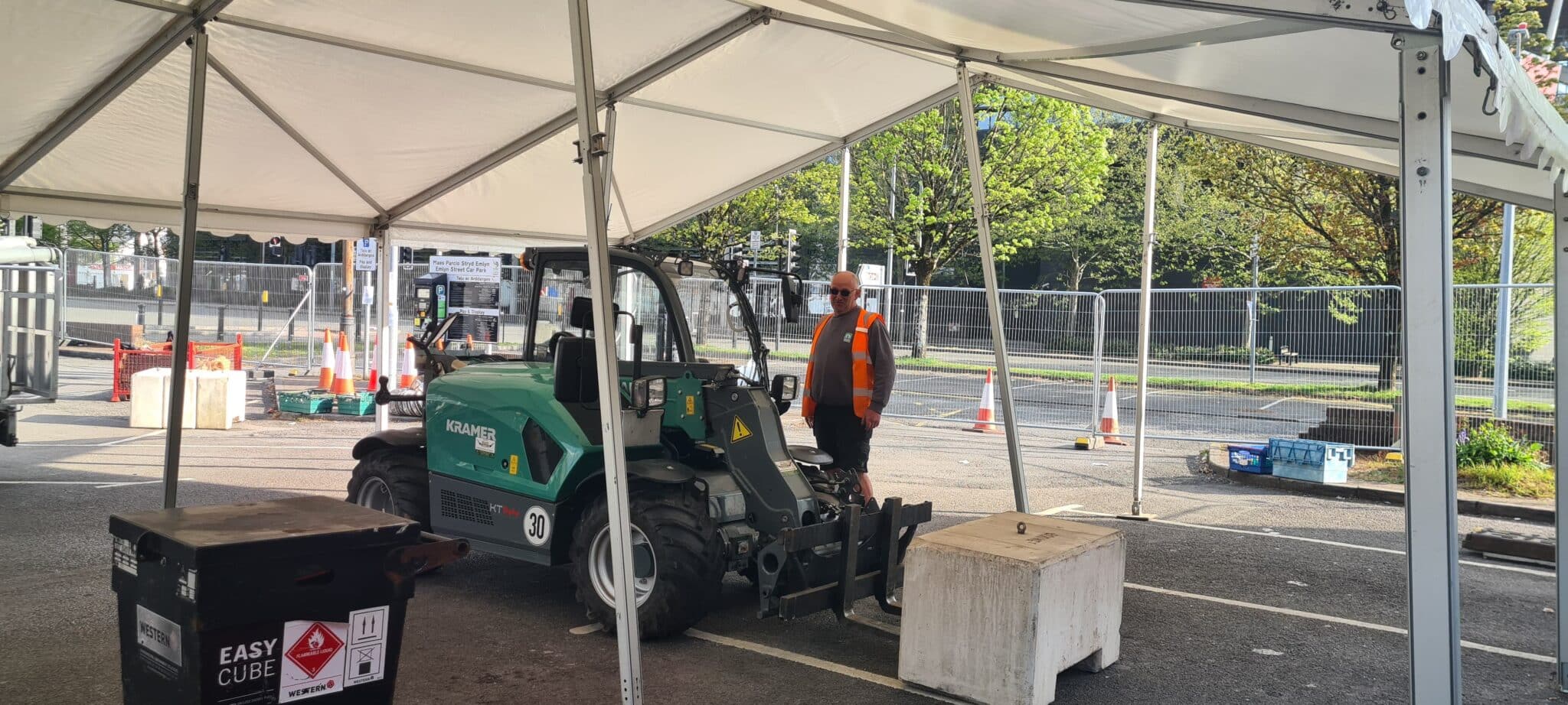 Medical Tent Support at Newport Half Marathon – Working with Monnow Marquees