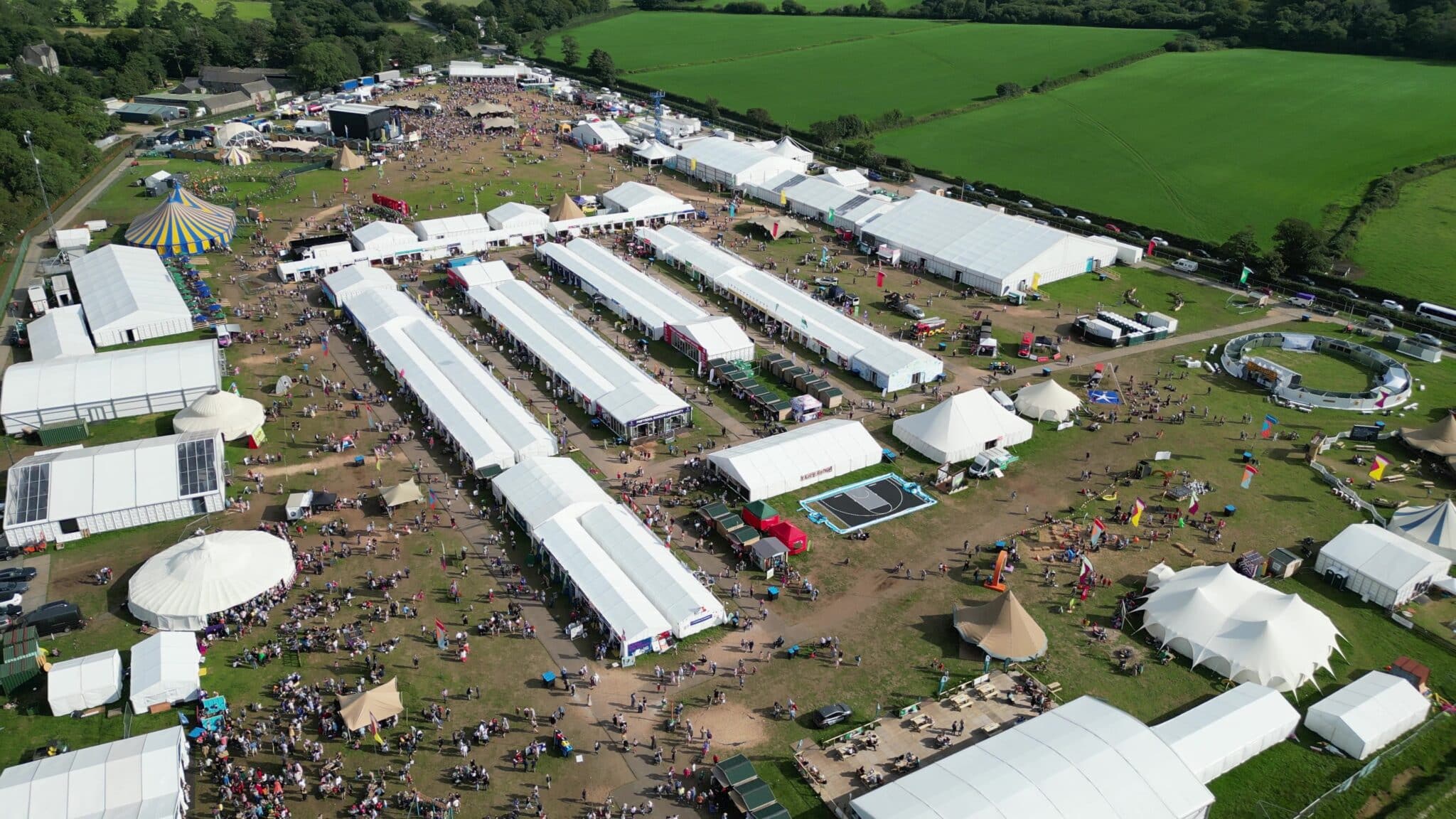 eisteddfod genedlaethol cymru llŷn ac eifionydd 2023 o'r awyr 17